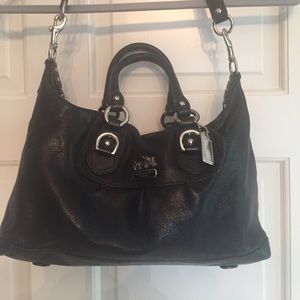 Coach Ashley Leather Satchel Bag